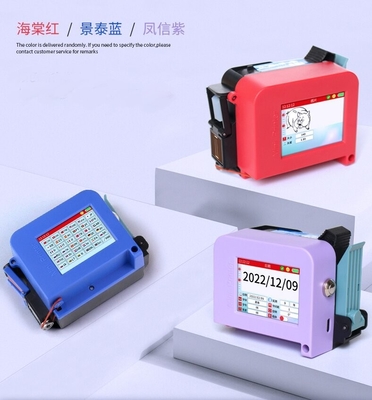 Imprimante à jet d'encre industrielle portable mini intelligente pour l'impression sur bois 3,5 kg
