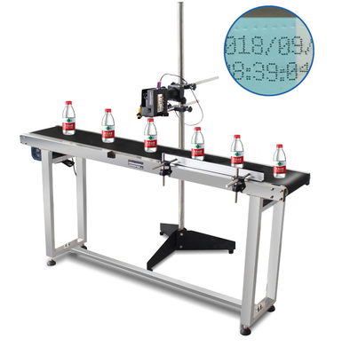Vitesse d'impression de 50 M/min 16,8 V Expiration Timbre de date en relief Imprimante de code de lot Imprimante laser