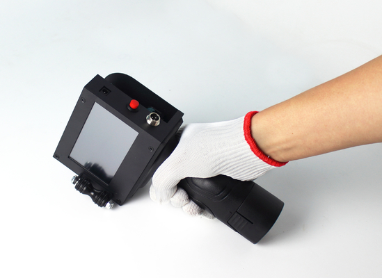 Vitesse d'impression de 50 M/min 16,8 V Expiration Timbre de date en relief Imprimante de code de lot Imprimante laser