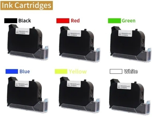 Imprimante à jet d'encre portative industrielle pour l'impression sur carton sur divers matériaux
