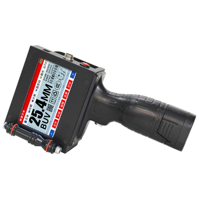 0.89 KG 25,4 mm Carton portable à main Boîte d'emballage extérieur Imprimante à jet d'encre Machine de codage d'impression