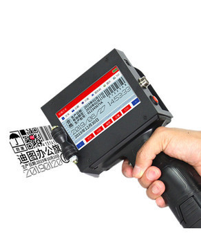 0.89 KG 25,4 mm Carton portable à main Boîte d'emballage extérieur Imprimante à jet d'encre Machine de codage d'impression
