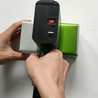 Pistolet d'imprimante à main multilingue à couleur unique pour sac textile en verre