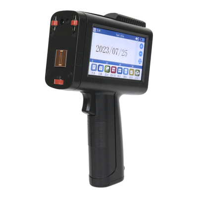 CE Portable Date d'Expiration Machine de codage de lot Pistolet d'imprimante à jet d'encre portatif avec une cartouche d'encre noire