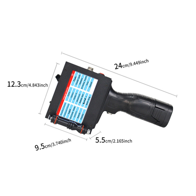 Imprimante à jet d'encre portable pour toutes les surfaces Type de plaque Imprimante TIJ Taille d'écran 4,3 pouces