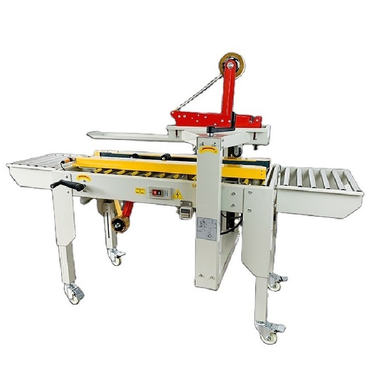 Machine d'étanchéité automatique pour boîtes d'emballage, carton et scellant avec CE pour vitesse d'étanchéité 18 m/min