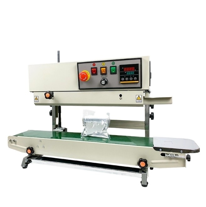 2023 Machine automatique de scellage en bande continue avec impression de date et tension 220V/50HZ