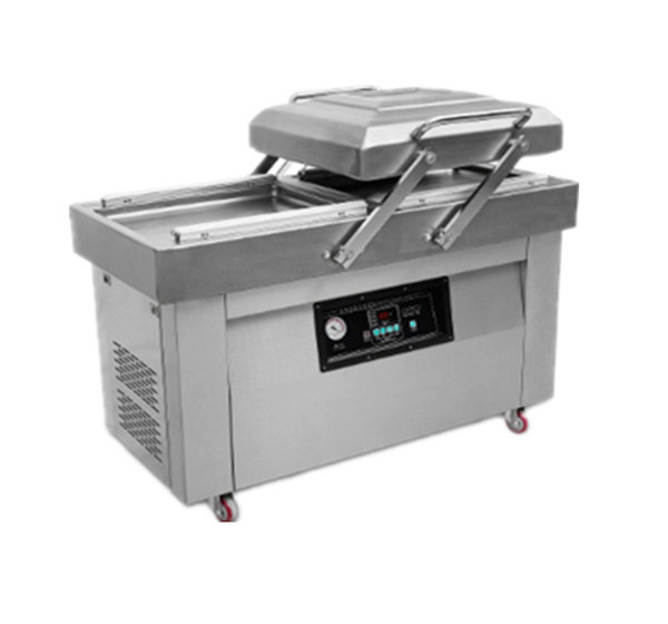 Matériau d'emballage en bois Machine d'étanchéité sous vide alimentaire DZ-700/2SB 70CM Grandes chambres doubles