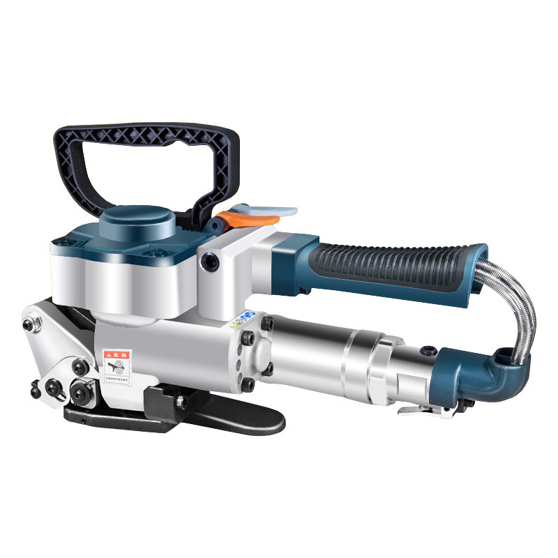 B19 Machine de fixation de bandes de tension pneumatiques en plastique pour outils de bandes en PP PET