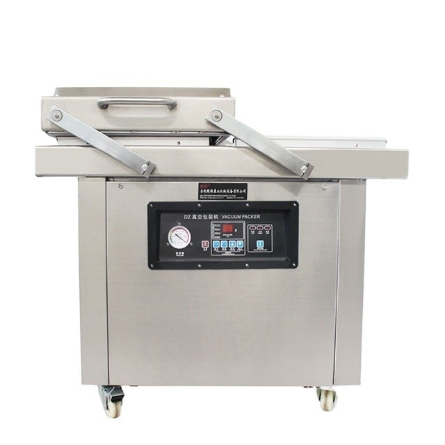 220V/50HZ DZ-400/SA Machine d'emballage sous vide à double chambre pour la viande, le riz et le poisson