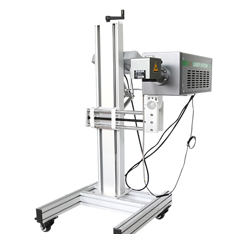 Imprimante de datation laser à CO2 professionnelle de 220 V à 3,6 A 50 Hz pour tableaux de flacons