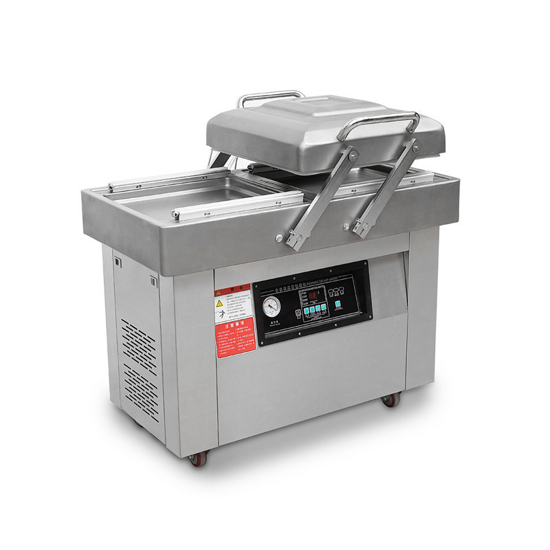 DZ-600 2SB Sacoche en plastique à double chambre Machine d'emballage sous vide pour viande Machine d'étanchéité sous vide pour fromage