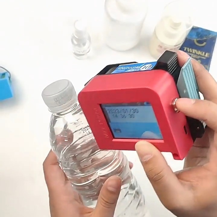 Imprimante à jet d'encre à poche mini à main pour sac en plastique Code à barres de date QR Code 3 KG