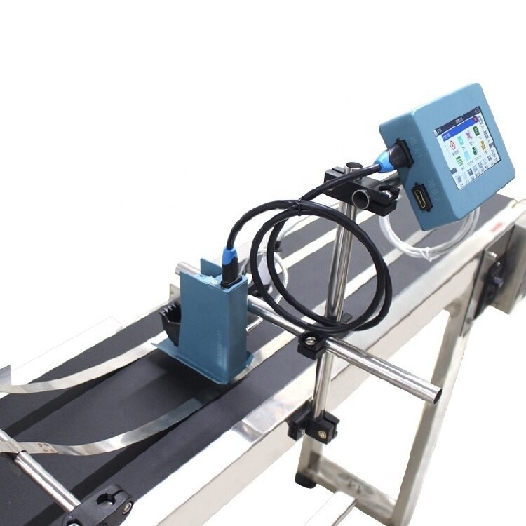 Choix de plusieurs langues 4,3 pouces écran tactile machine d'impression en ligne avec impression