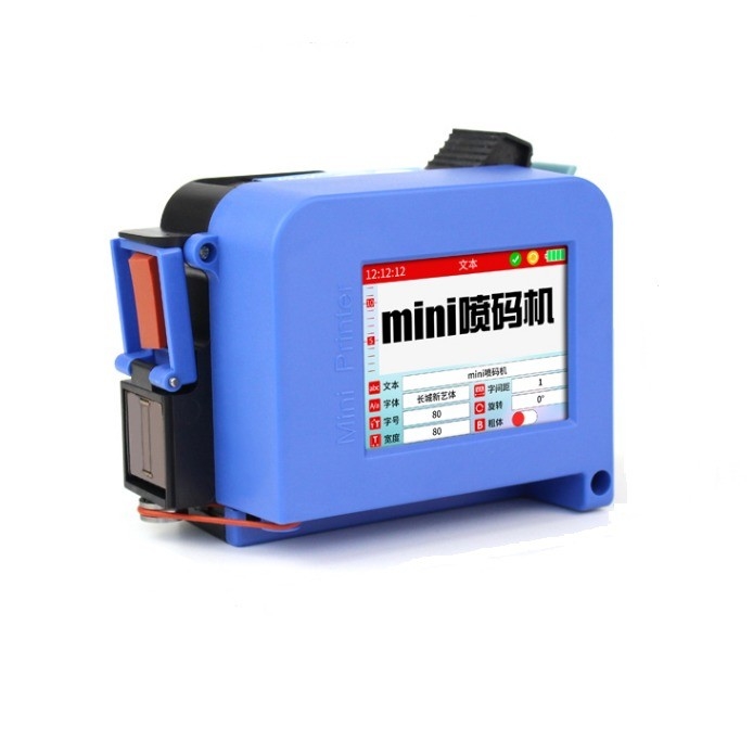 Imprimante à jet d'encre industrielle portable mini intelligente pour l'impression sur bois 3,5 kg