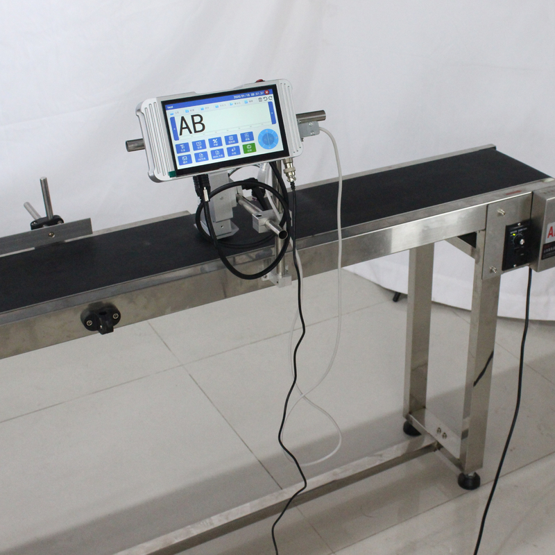 Tinture à séchage rapide Nouveau sac en plastique Bois métallique Code à barres de date QR Expiry TIJ Machine de codage
