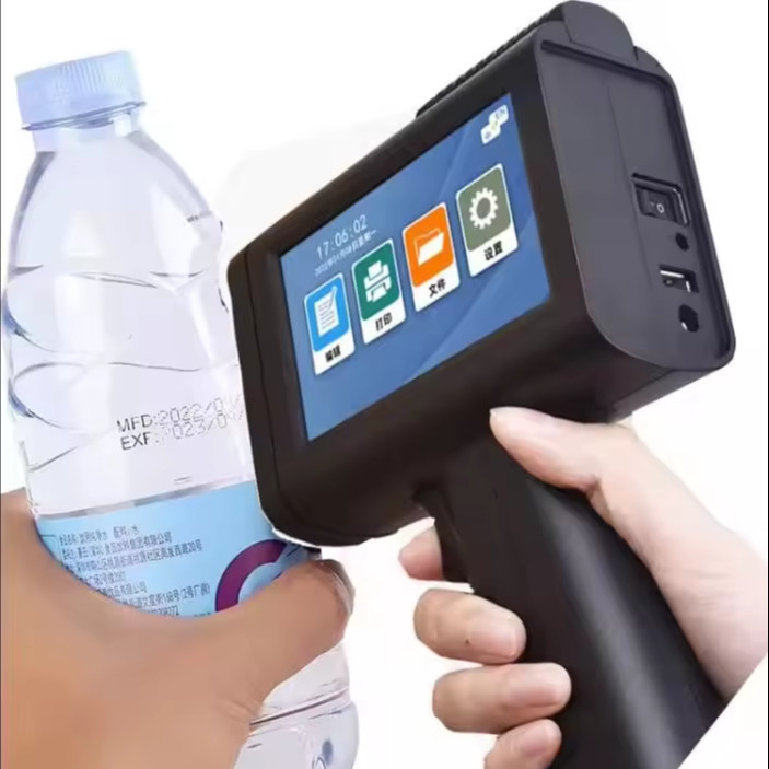 M10 Imprimante à jet d'encre portable industrielle semi-automatique pour le codage du numéro de lot